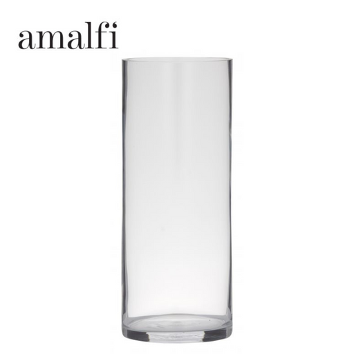 Amalfi Milla Vase Clear 12x12x30cm