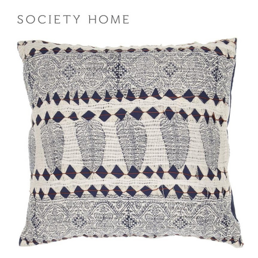 SH Monteray Cushion White/Blue 45x10x45cm