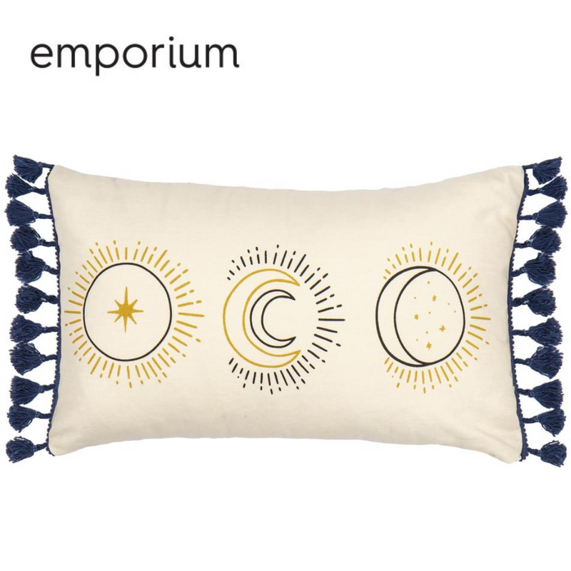 Galaxy Cushion Cream 50x10x30cm