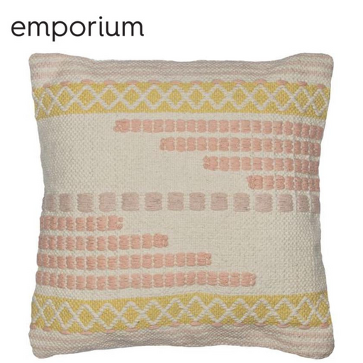 EM Tonka Cushion Pink 45x10x45cm