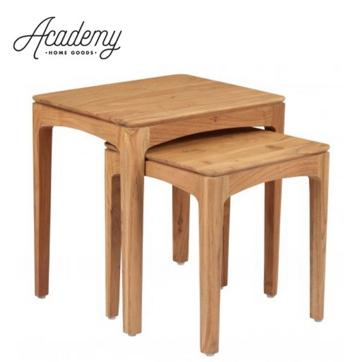 Academy Darcy Side Tables Walnut 2pk