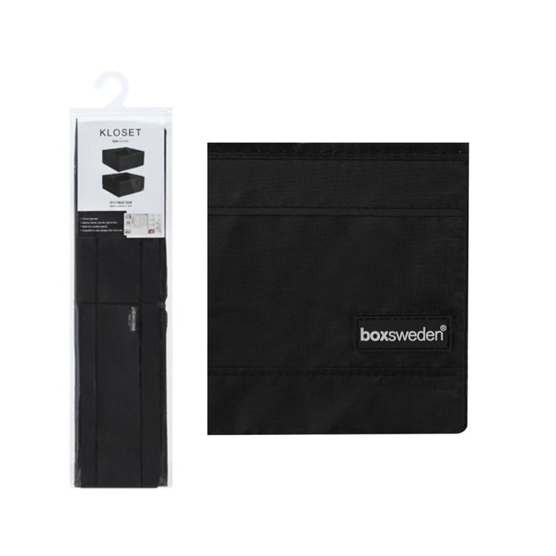 Kloset Storage Cube Square 2Pack Black