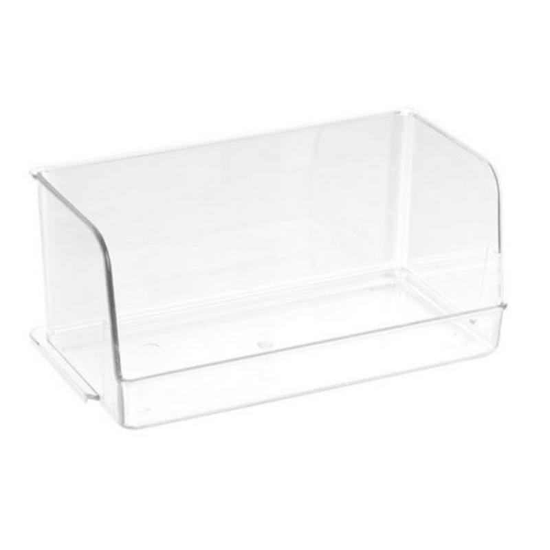 CRYSTAL KITCHEN STACKABLE ORGANISER LGE 31.5X17.5X13CM
