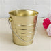 Mini Tin Bucket Gold