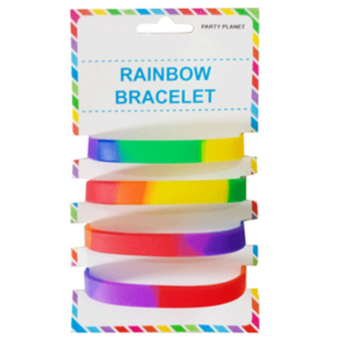 Rainbow Bracelet 4Pc
