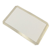 Mini Blank Cards with Envelopes Gold 3pk