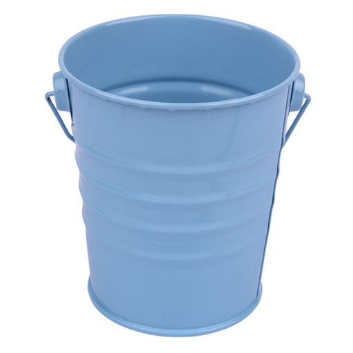 Tin Bucket Blue