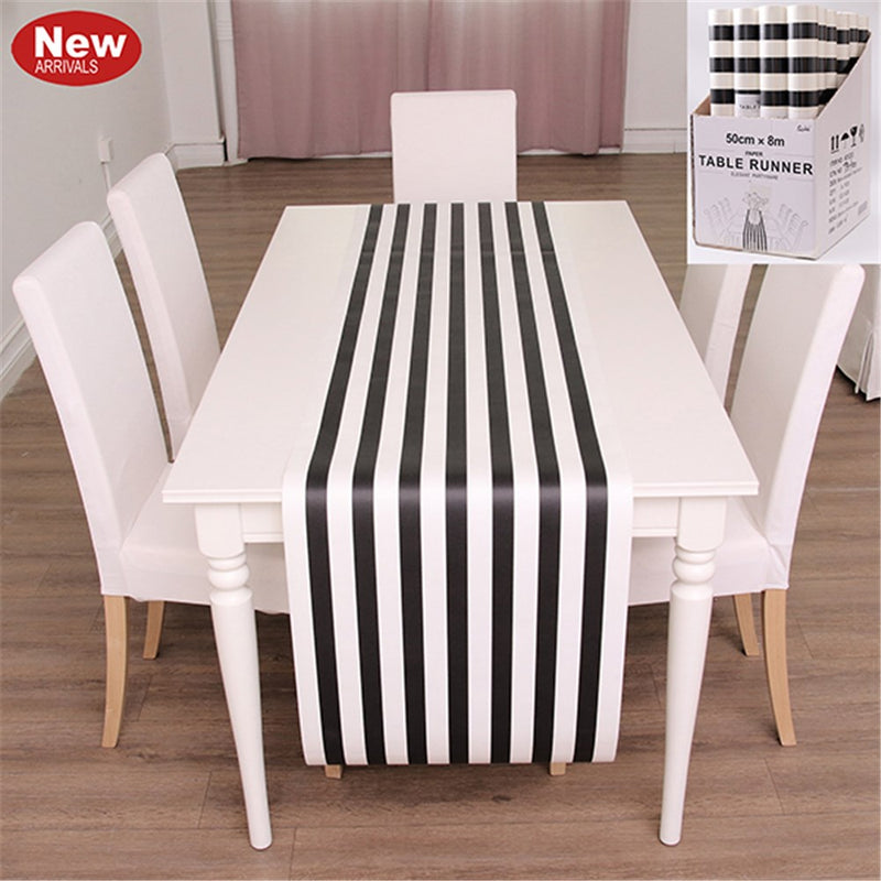 Black Table Runner 50cmx800cm
