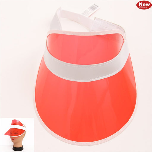 Sun Visor Party Hat Red