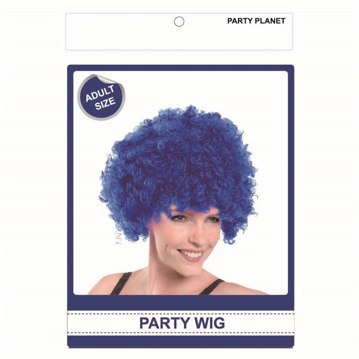 Afro Wig - Blue