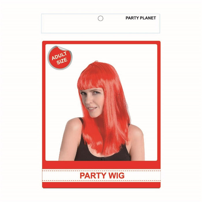 Long Wig - Red