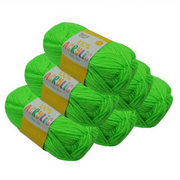 Acryl Yarn 100g 189m 8ply Solid 61 Brite Green – thumbnail