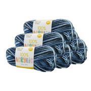 Ronis Acrylic Yarn Multi 07 100g 189m Sapphire – thumbnail