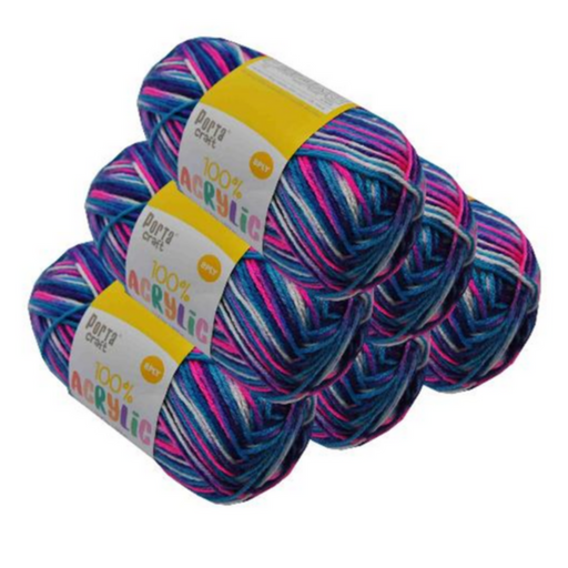 Ronis Acrylic Yarn Multi 18 100g 189m Gobstopper