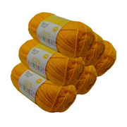 Ronis Acrylic Yarn Solid 13 100g 189m Canary Yellow – thumbnail