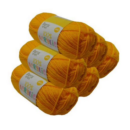 Ronis Acrylic Yarn Solid 13 100g 189m Canary Yellow