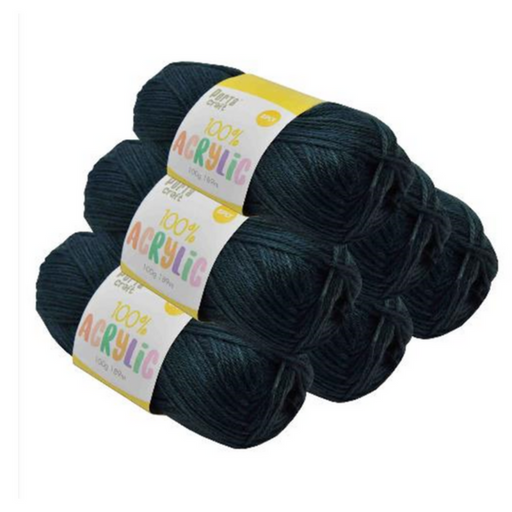 Ronis Acrylic Yarn Solid 17 100g 189m Bottle Green