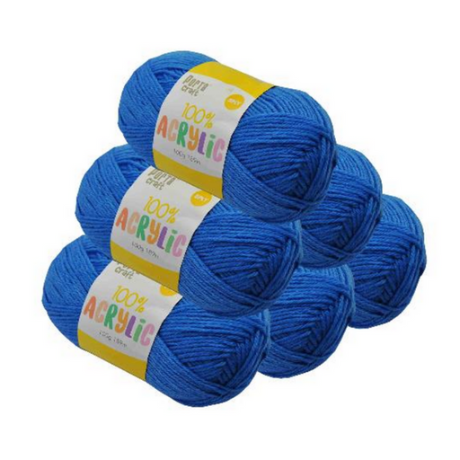 Ronis Acrylic Yarn Solid 23 100g 189m True Blue
