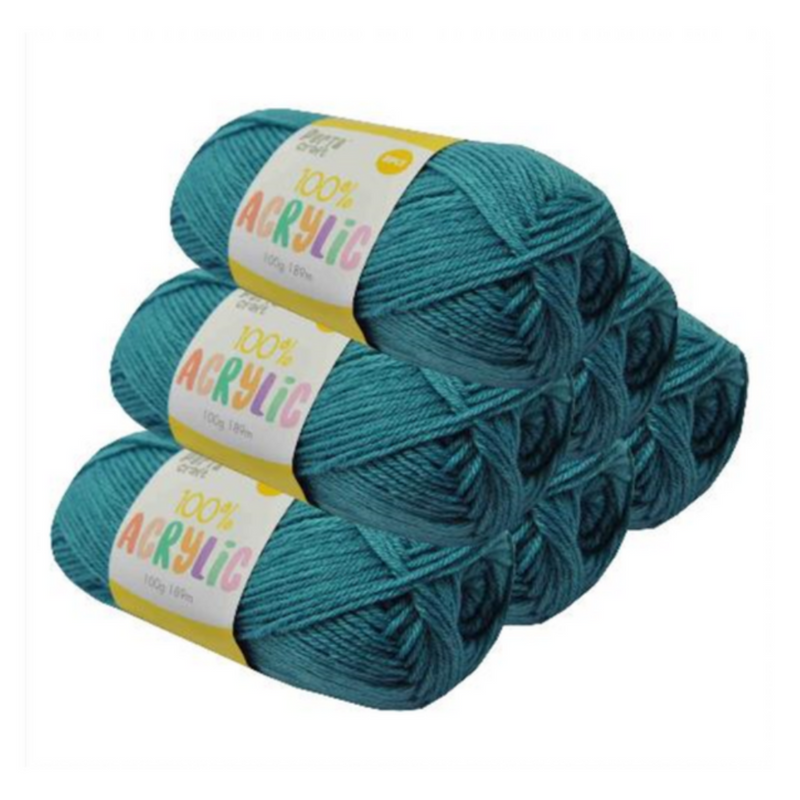 Ronis Acrylic Yarn Solid 25 100g 189m Aqua