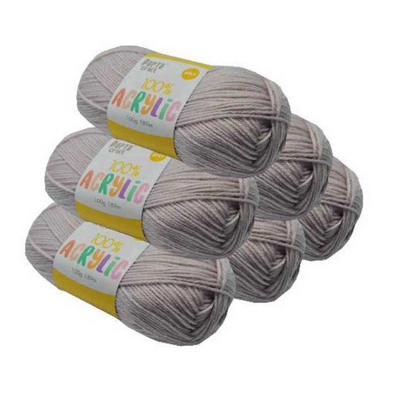 Ronis Acrylic Yarn Solid 27 100g 189m Light Mauve
