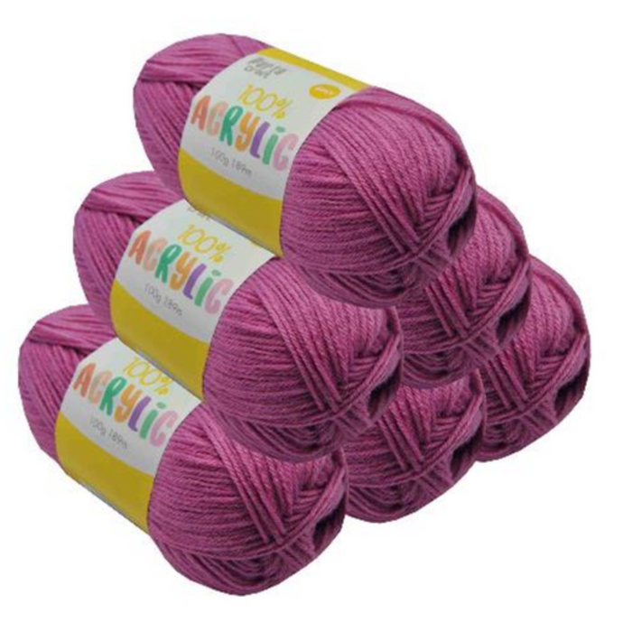 Ronis Acrylic Yarn Solid 34 100g 189m Fuzzy Wuzzy