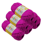 Ronis Acrylic Yarn Solid 35 100g 189m Mulberry – thumbnail