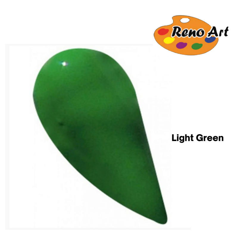 Acrylic Colour Paint 100ml Green Light bottle for canvas painting, crafts and mixed media