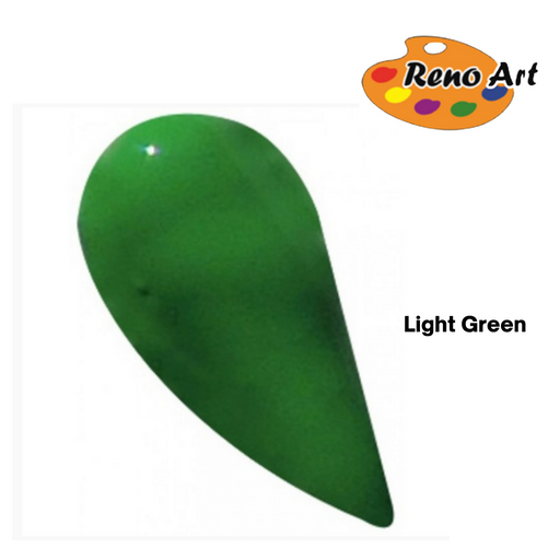 Acrylic Colour Paint 100ml Green Light bottle for canvas painting, crafts and mixed media