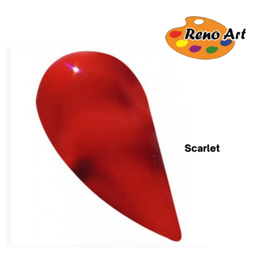 Acrylic Colour Paint 100ml Scarlet bright red acrylic paint for canvas and craft projects