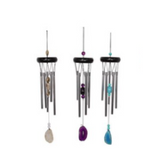 Ronis Agate Stone 5 Tube with Chime 3 Assorted