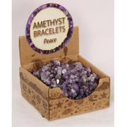 Ronis Amethyst Peace Gem Bracelets – thumbnail