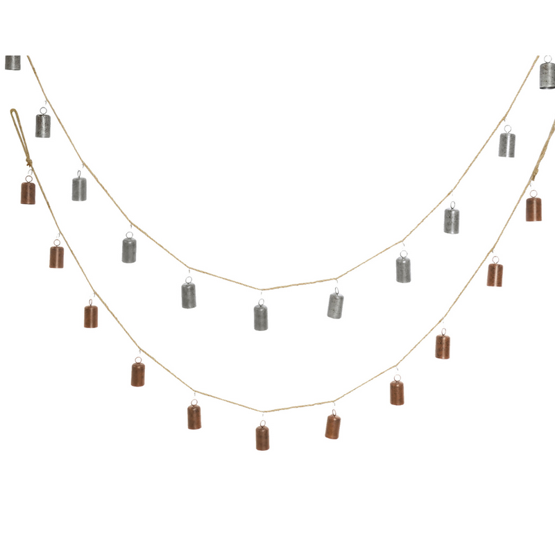 Ronis Antique Cowbells Garland 2 Asstd
