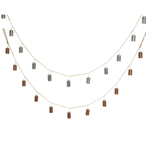 Ronis Antique Cowbells Garland 2 Asstd