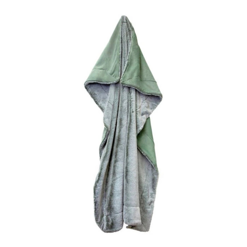 Ronis Archie Faux Fur Throw 130x160cm Sage