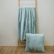 Ronis Archie Faux Fur Throw 130x160cm Sage