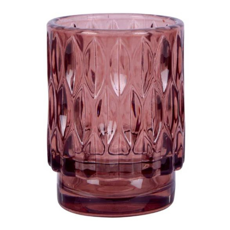 Ronis Ashi Tealight 8.5x8.5x13cm Large Mulberry