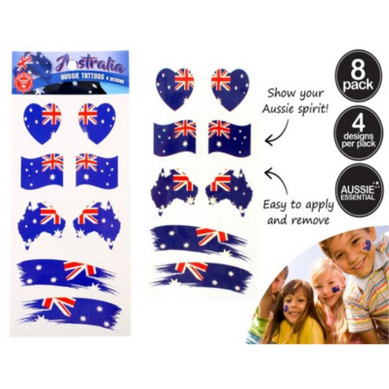 Ronis Aussie Tattoo Jumbo Pack 4.5x6cm ALTO1632 Jumbo