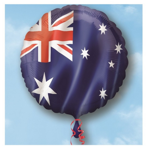 Ronis Australia Day Flag Foil Balloon 45cm
