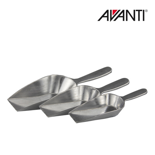 Ronis Avanti Aluminium Measuring Scoops Set of 3