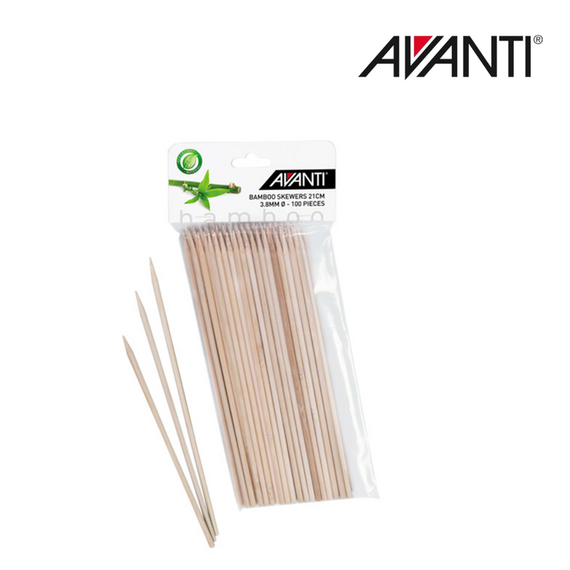 Ronis Avanti Bamboo Skewers 21cm 100pk