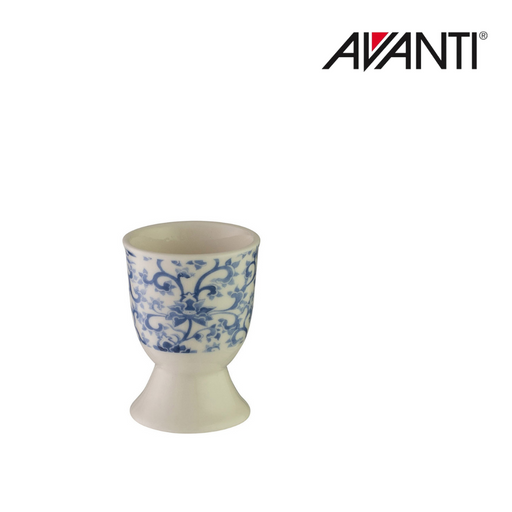 Ronis Avanti Egg Cup China Blue Scroll 6.6x5x5cm