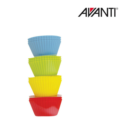 Ronis Avanti Silicon Muffin Cups 9cm 12pk