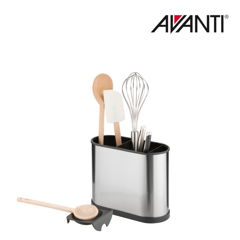 Ronis Avanti Stainless Steel Slimline Utensil Holder