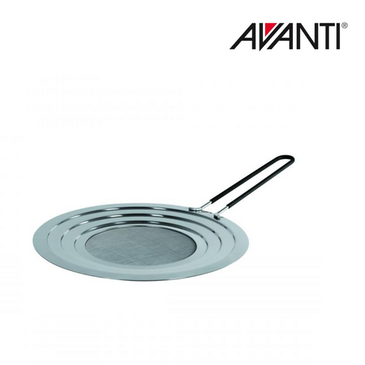 Ronis Avanti Stainless Steel Splatter Guard with Insulated Handle 32cm