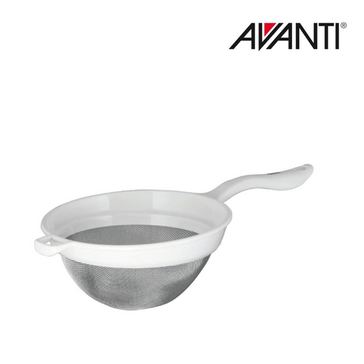 Ronis Avanti Stainless Steel Strainer with Plastic Frame White 19cm