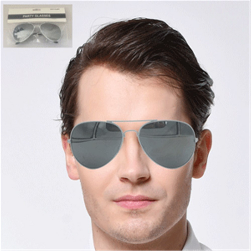 Ronis Aviator Glasses Silver