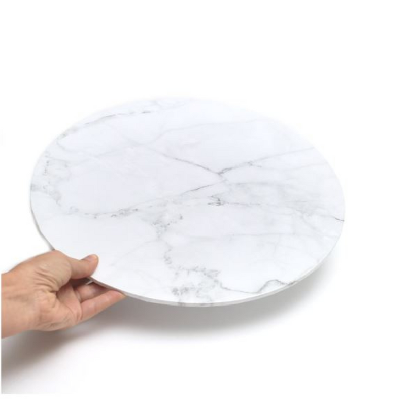 Cake Board Food Presentation Board Marble 30.48Cm