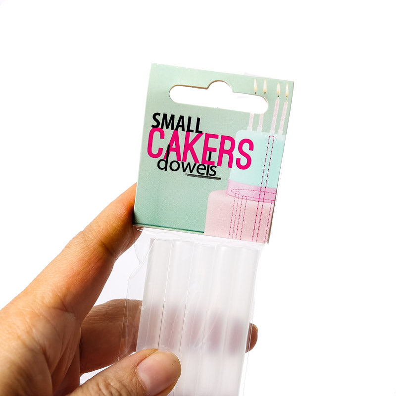 Cakers Dowels - Small Opaque (Pack Of 5)