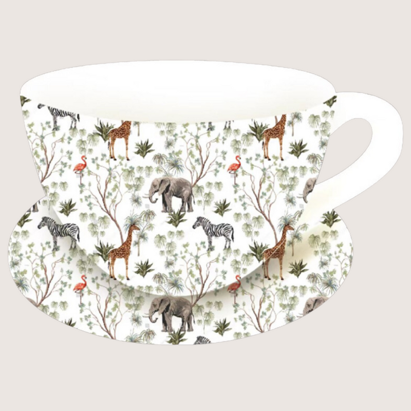 Cup and Saucer Planter Ceramic 33x25x16.5