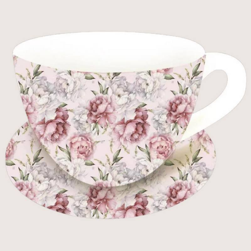 Cup and Saucer Planter Ceramic 33x25x16.5